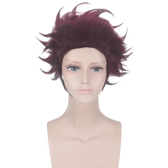Anime Kamado Tanjirou Cosplay Costume Set for Halloween & Conventions