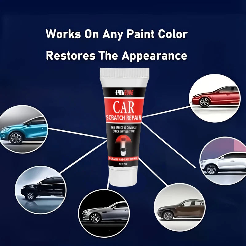 Car Scratch Removal & Polishing Kit - Paint Care & Anti-Scratch Wax