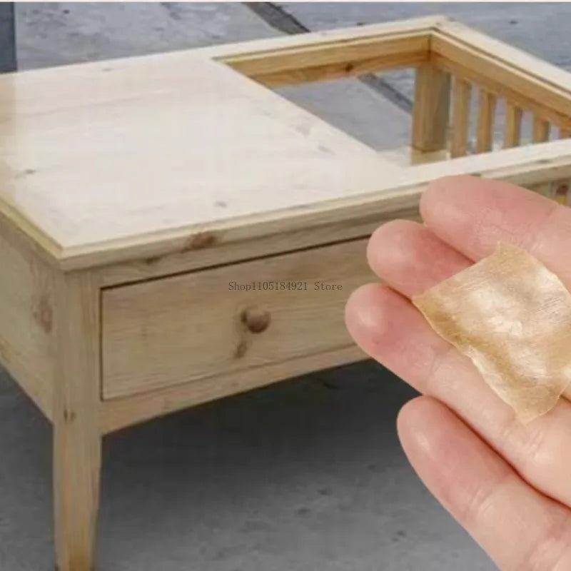 Transparent Shellac Paint Sheet for Wood Furniture Renovation Ultra-Thin 500g