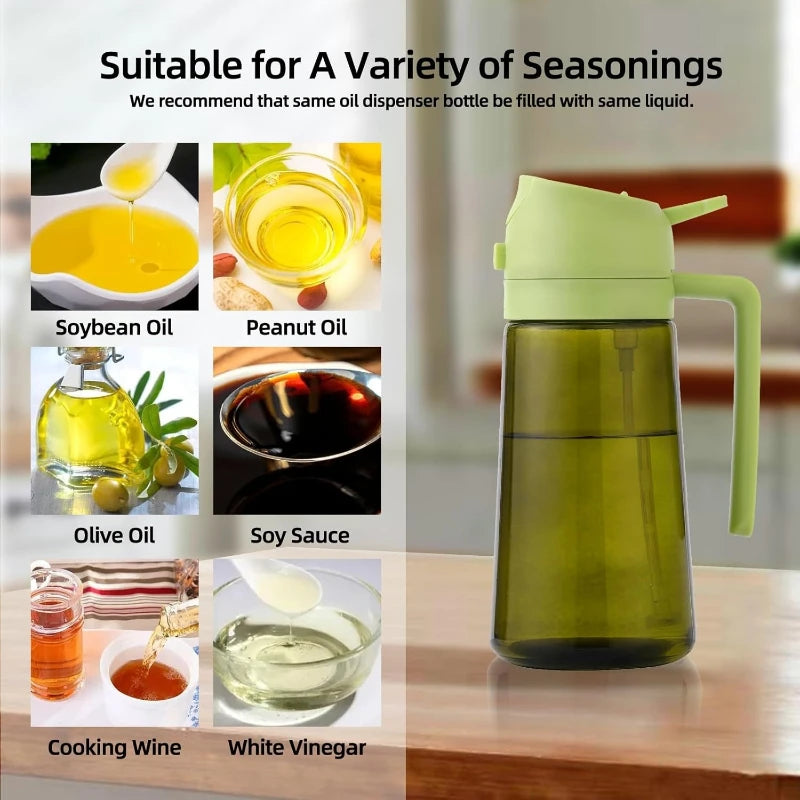 Oil Spray Bottle for Cooking Household Kitchen Spray Olive Oil Dispenser