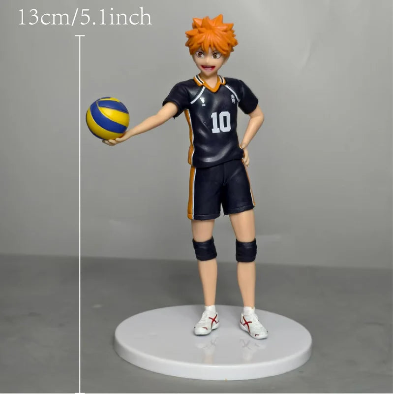 Anime Haikyu!! PVC Gachapon Figures - 13cm Desktop Toy Collection - Multiple Colors