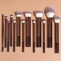 13-Piece Makeup Brush Set for Face Eyeshadow Blush Concealer Foundation Kabuki Blending Tools