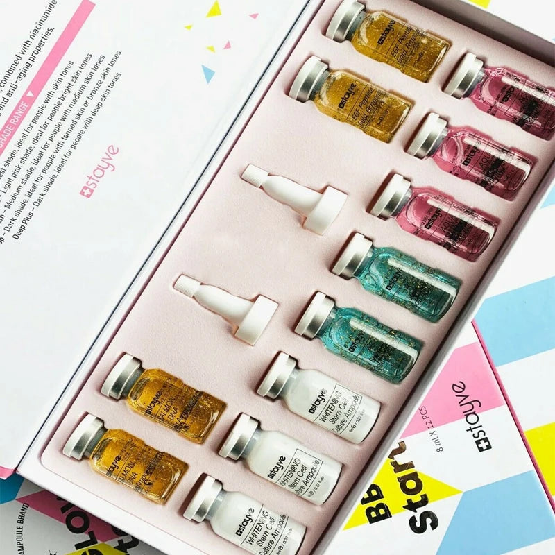 BB Cream Glow Starter Kit - Moisturizing Liquid Foundation with Niacinamide and Peptides