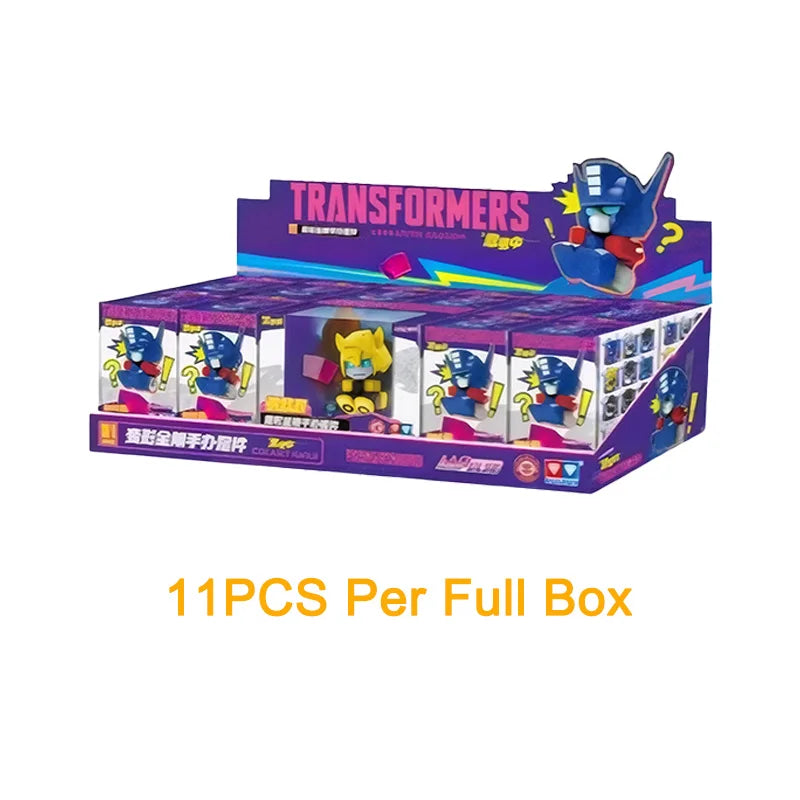 Transformers Chibi Desktop Figurines Set - Collectible Action Figures, 11 Styles