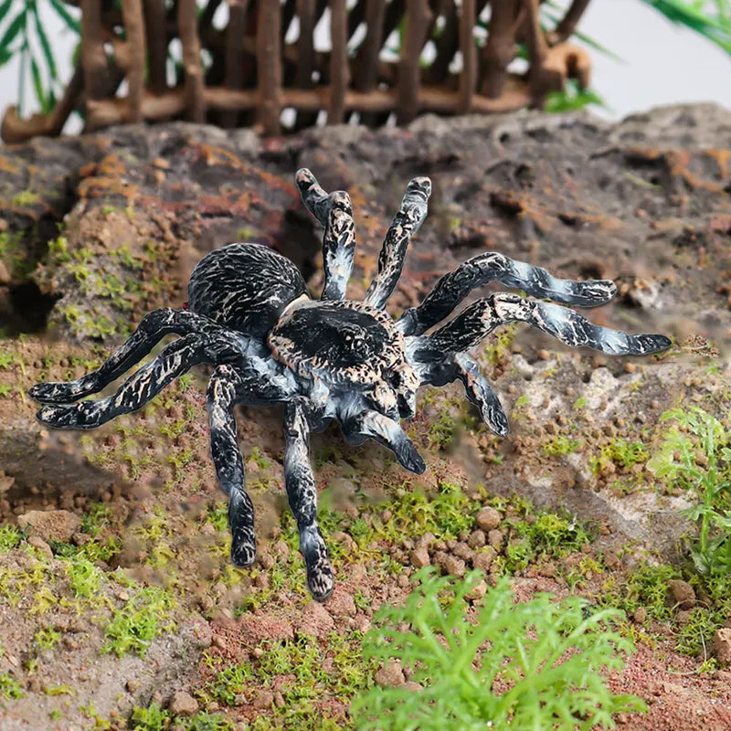 Realistic Spider Prank Toy Set Halloween Decoration Home Decor Trickster Insect