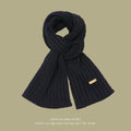 Unisex Thick Warm Knitted Wool Scarf in Winter Autumn Soft Cashmere Style