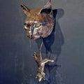 Halloween Cat and Mouse Resin Wall Sculpture for Door Garden Decor