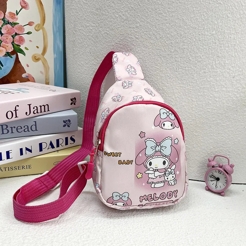 Kawaii Sanrio Cartoon Mini Backpack for Girls and Kids, Small Bag, Perfect Birthday Gift