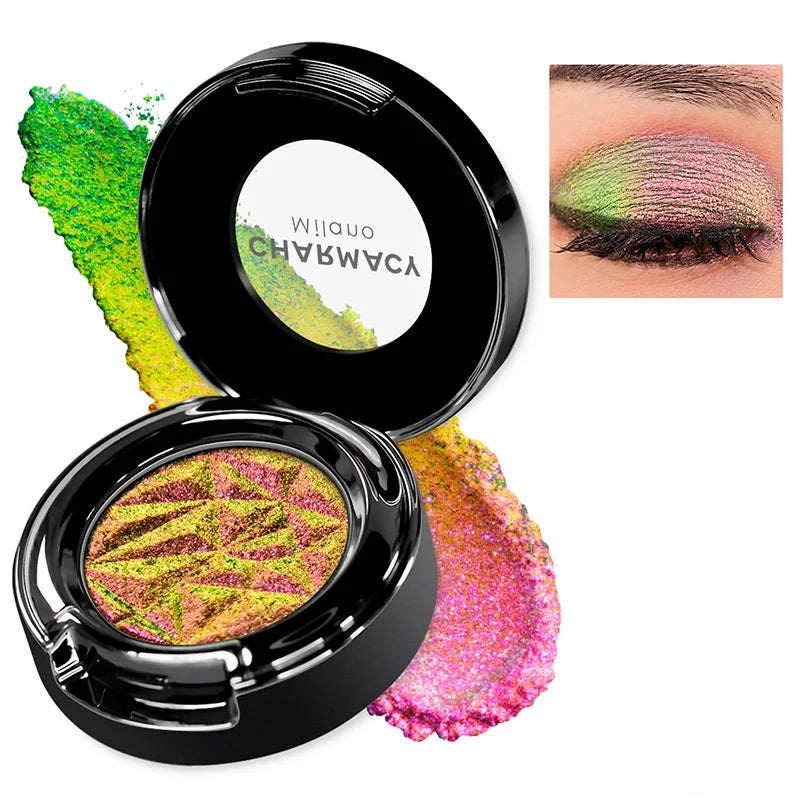 Multichrome Glitter Eyeshadow Powder - Vegan, Cruelty-Free, Metallic Finish