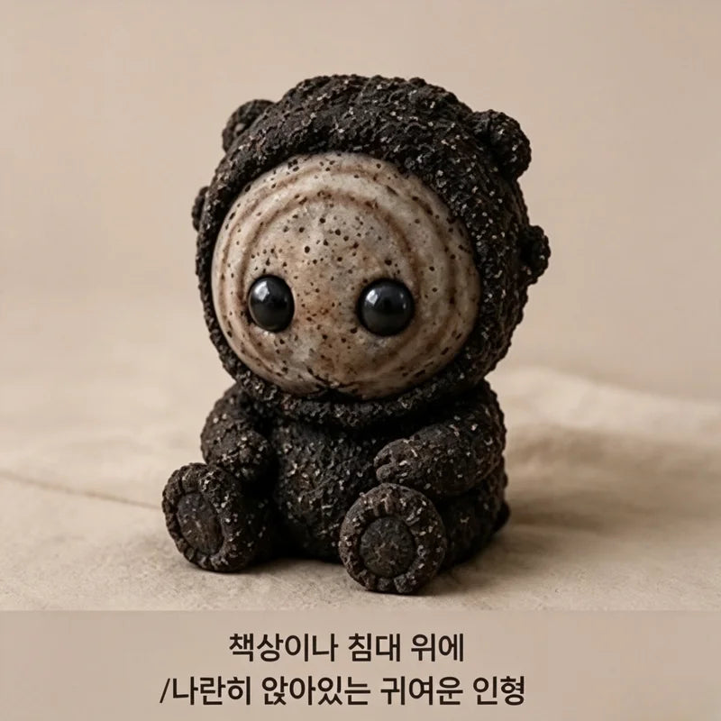 Kkeomeoksari Hanbok Doll Keychain Collectible Model for Desk & Gift