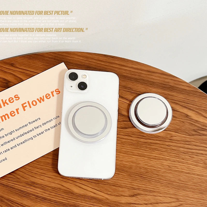 MagSafe Metal Glitter Powder Magnetic Phone Ring Holder with 360° Rotation