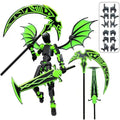 3D Printed Action Figure Set with Accessories - Collectible Toy for Kids & Adults