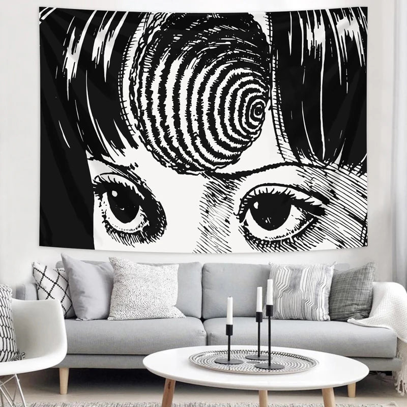 Personalized College Dorm Wall Tapestry Human Body Cave Wall Art Decor