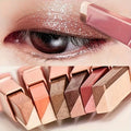 Double Color Eyeshadow Sticks Set - Pearl & Matte Long-Lasting Waterproof