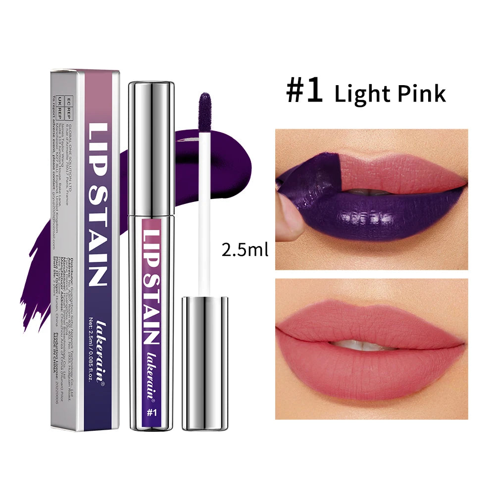 Long Lasting Matte Lip Tint Liquid Lipstick Waterproof Non-Fade Lip Gloss