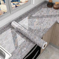 Waterproof Marble Wall Sticker Self-Adhesive PVC Wallpaper for Kitchen & Home Decor