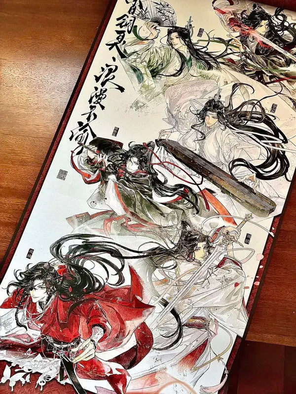 Mo Dao Zu Shi Anime Wall Art Poster 30x59cm San Bao Lian Bing Qiu Wang