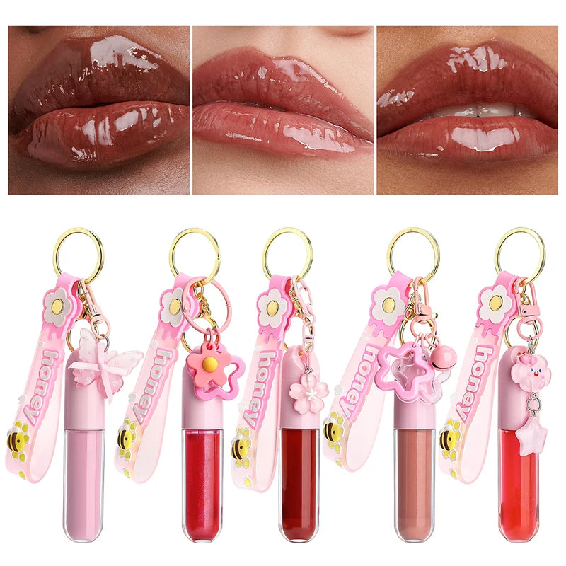 Wholesale Custom Lip Gloss Palette with 58 Colors Waterproof & Hydrating
