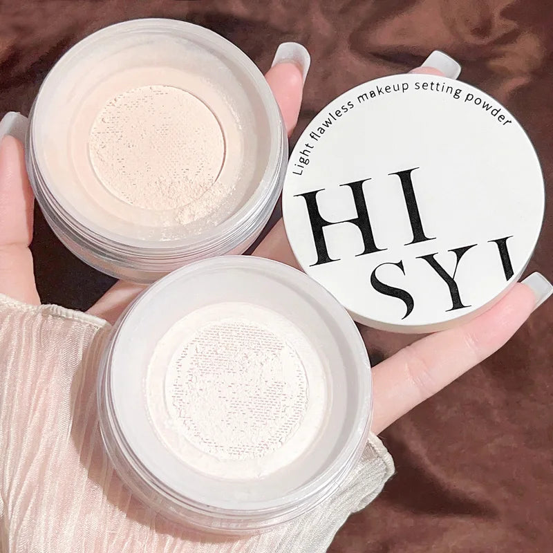 Flawless Light & Transparent Makeup Setting Powder Waterproof Face Powder