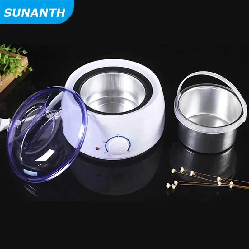 200ml Wax Heater for Hair Removal Paraffin Warmer Epilator Wax Melting Pot