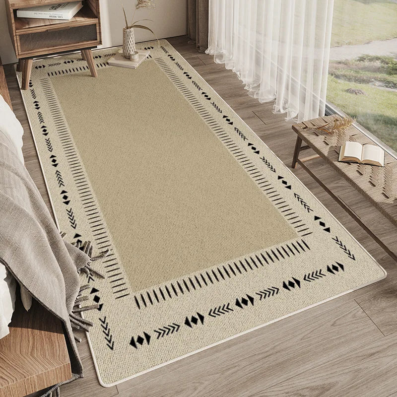 Simple Bedroom Side Rug Living Room Balcony Cushion Slip-Resistant Home Decor