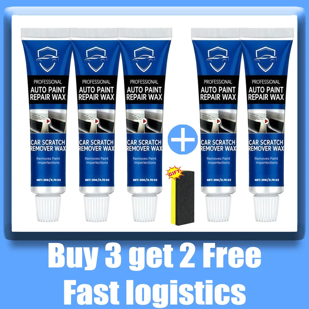 Car Scratch Repair Kit for Paint Touch-Up and Polishing - Multiple Colors