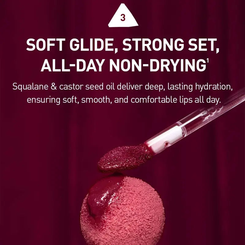 Velvet Lip Tint Plush - Non-Smudge, Silky Matte Lip Color, 4g