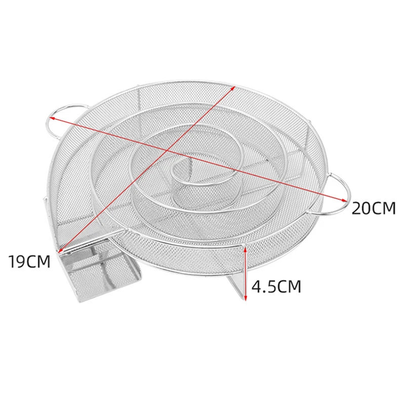 Stainless Steel Cold Smoke Generator for Outdoor BBQ & Salmon Smoking