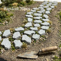 30pcs Realistic Miniature Stone Path Tiles for DIY Diorama and Model Building