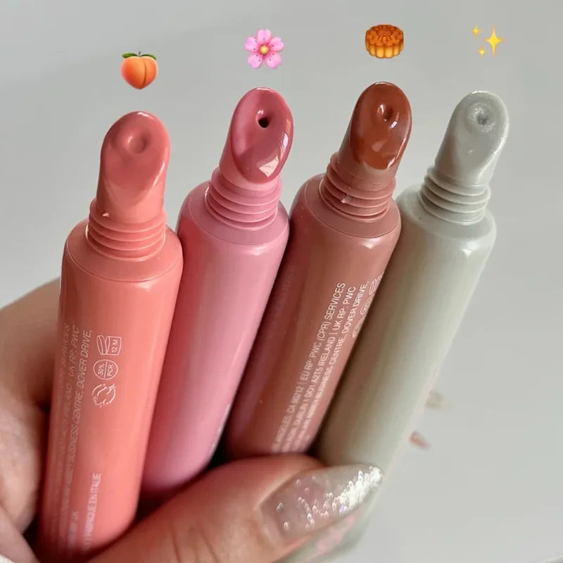Nourishing Lip Gloss Set - Smoothing, Moisturizing Lipstick for Women