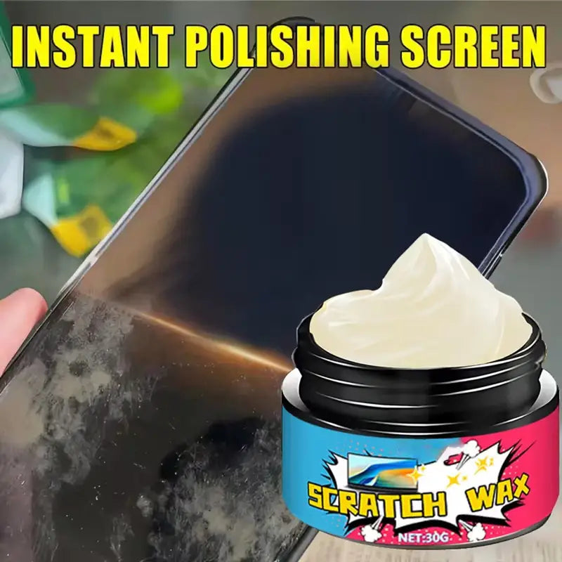 Laptop Scratch Remover & Polishing Wax 30g - Gently Repairs & Protects Screen & Frame