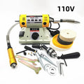 DIY Jewelry Polishing Machine 350W Bench Lathe with Flexible Shaft 110V/220V