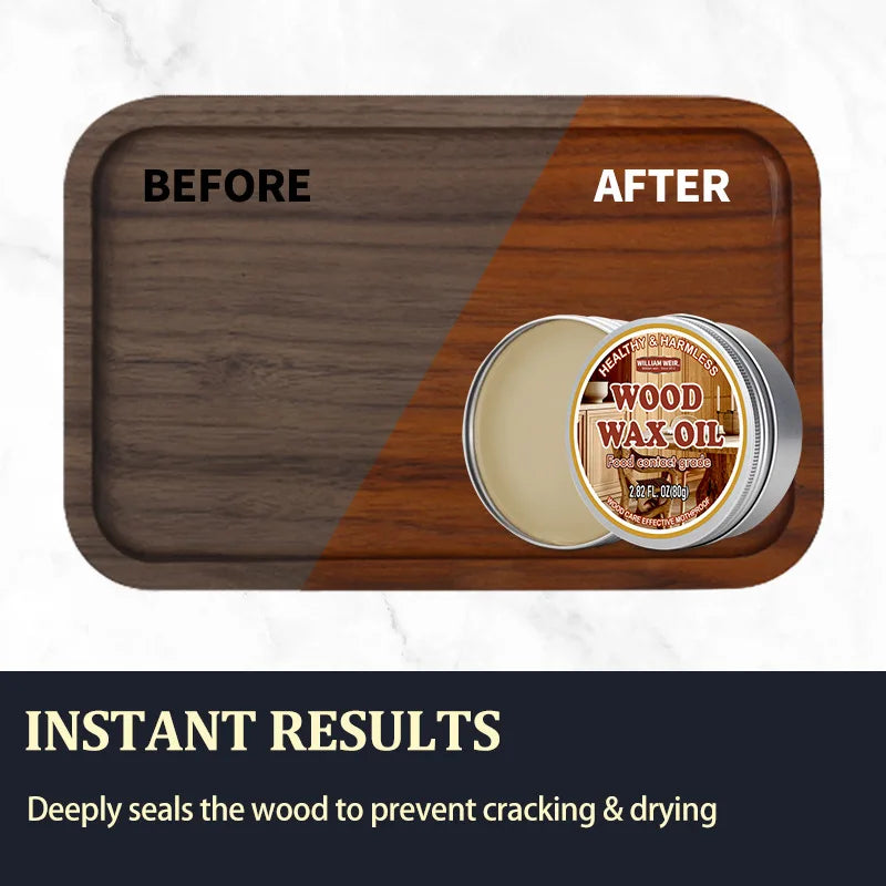 Wood Wax Oil Food Grade Beeswax Furniture Polish & Maintenance