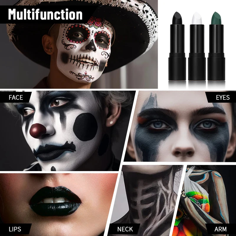 Camouflage Eye Black Stick Face Paint for Football Baseball Softball - Sports Face Makeup
