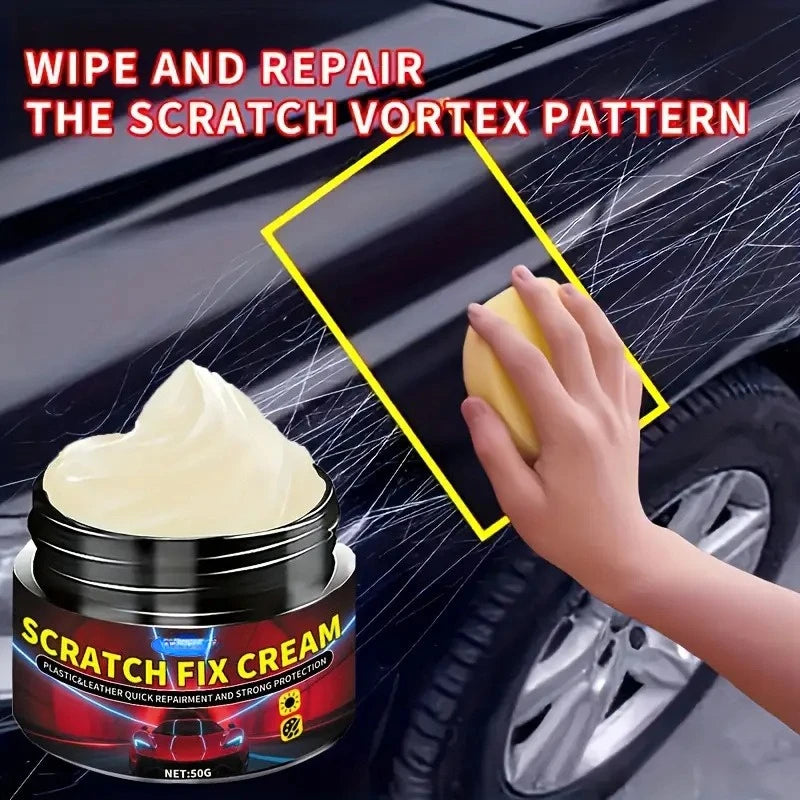 Car Scratch Remover Paste for Vehicle Paint Repair and Surface Cleaning