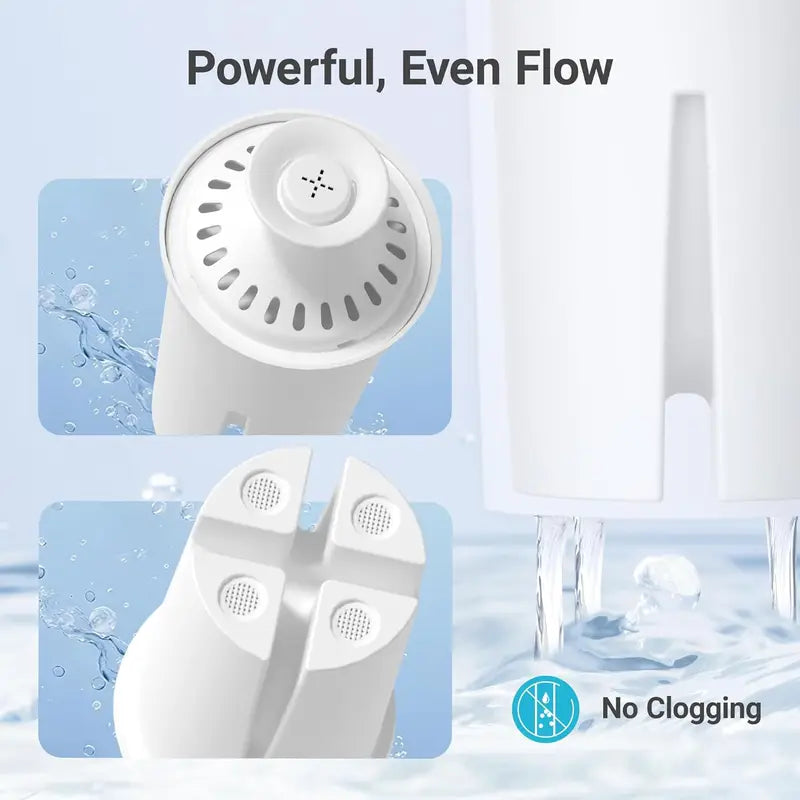 Waterdrop Water Filter Cartridges for Brita, Mavea & Dispensers – 3 or 6 Pack