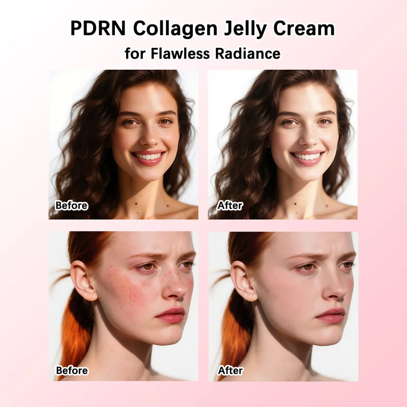 Deep Hydrating Collagen Facial Cream for Dry Aging Skin Moisturizer