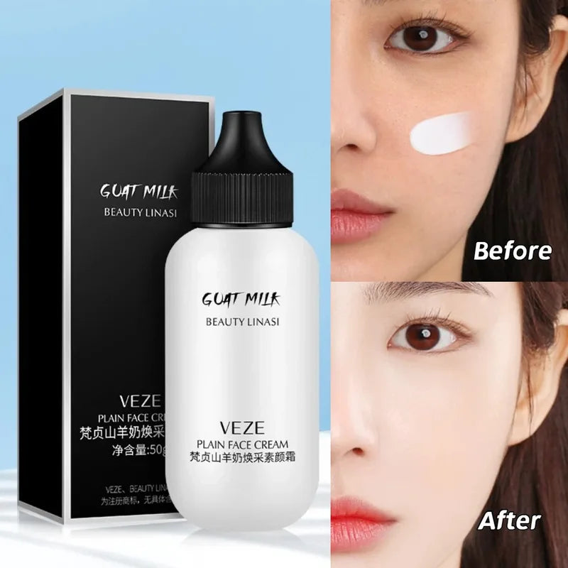 Matte Liquid Foundation with Goat Milk - Full Coverage Waterproof Face Concealer