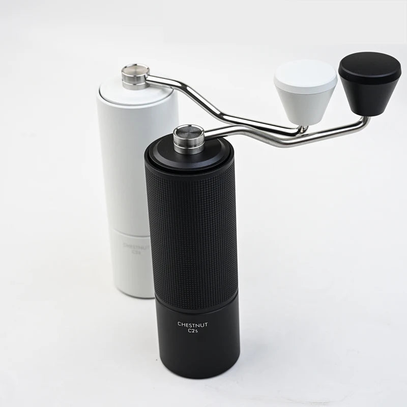 Portable Manual Coffee Grinder with Metal Body for Travel & Camping