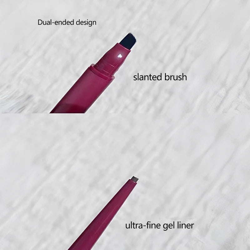 Double-Headed Gel Eyeliner Set - Precise, Smudge-Proof, Beginner-Friendly