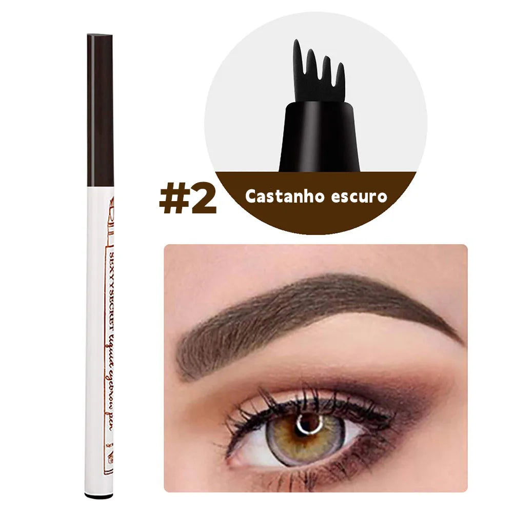 Professional Eyebrow Kit with Precision Pencil and Shaping Razor - Multiple Colors
