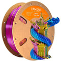 Silk Triple Color Series PLA 3D Printer Filament - 1kg Spool, 1.75mm, Shiny Finish