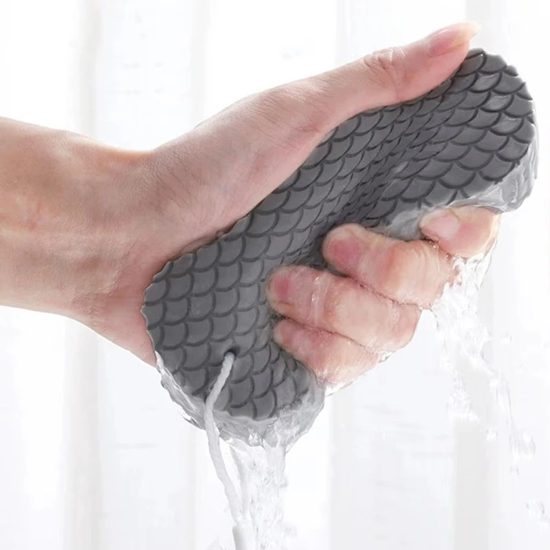 3D Magic Exfoliating Bath Sponge for Gentle Body Cleansing & Peeling