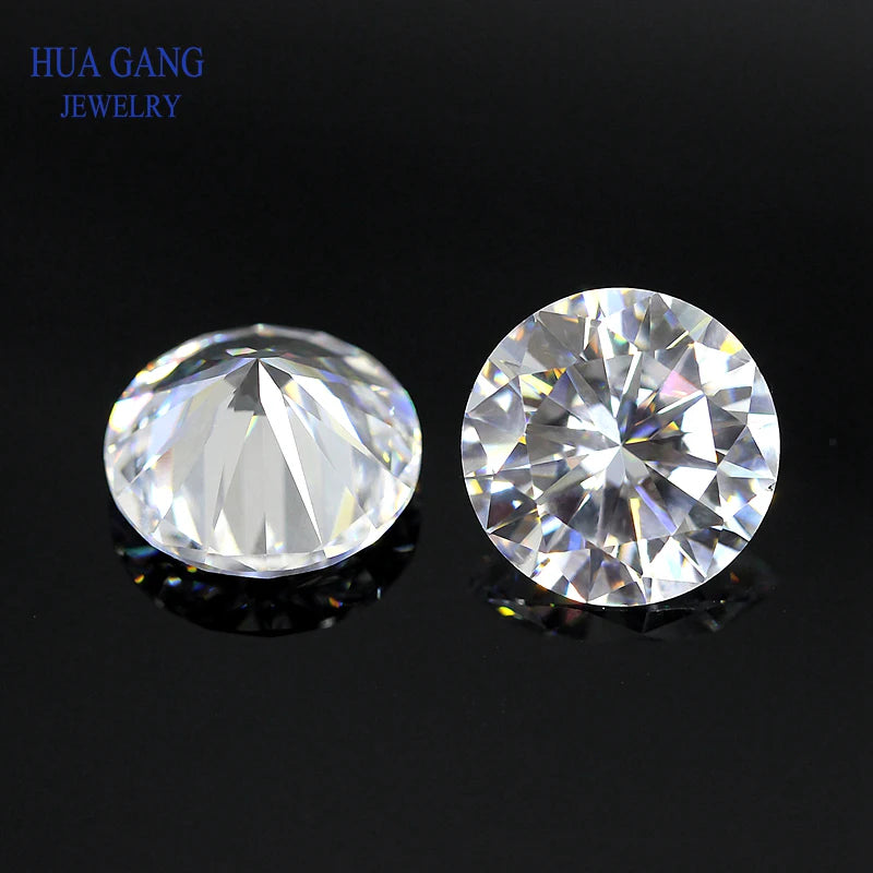 Small Cubic Zirconia Beads - Round Loose Stones for Jewelry Making