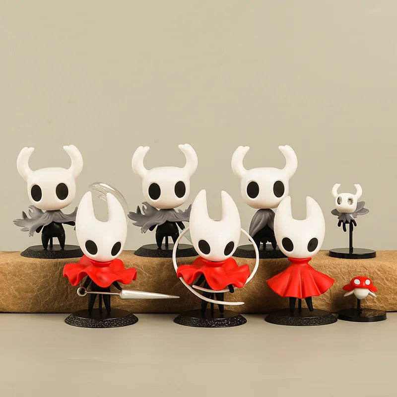 Hollow Knight Action Figure Collectible Model - Knight Hornet Quirrel Figurine