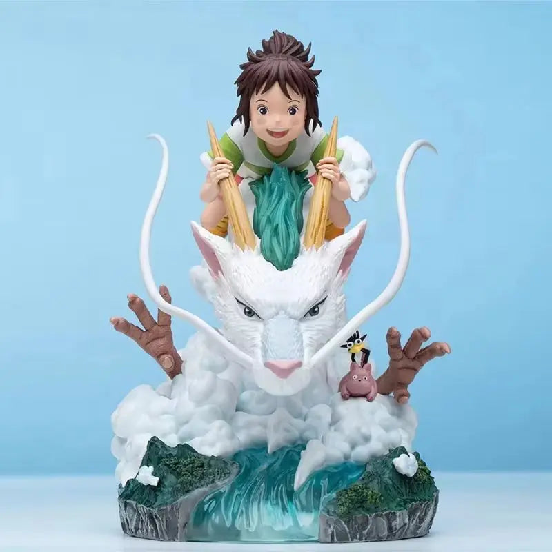 Anime Action Figures Ogino Chihiro and Nigihayami Kohakunushi Collectible PVC Toys