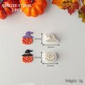 Halloween Cartoon Clay Cutter Mold Pumpkin Skull Shape DIY Jewelry Craft Tool
