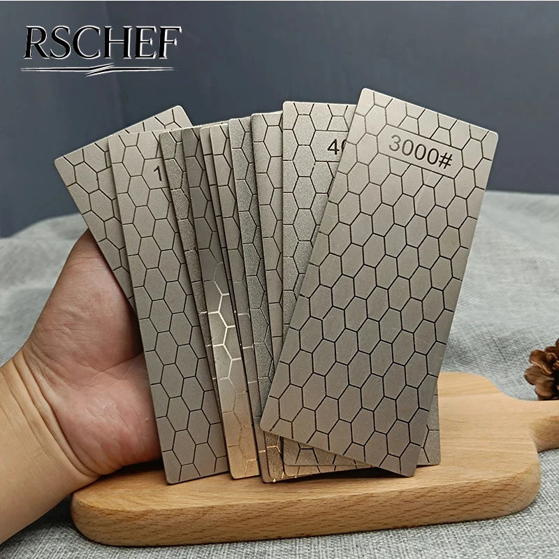 Diamond Whetstone Multi-Grit Sharpening Stone for Knives & Tools - Ultra-Thin Eco-Friendly