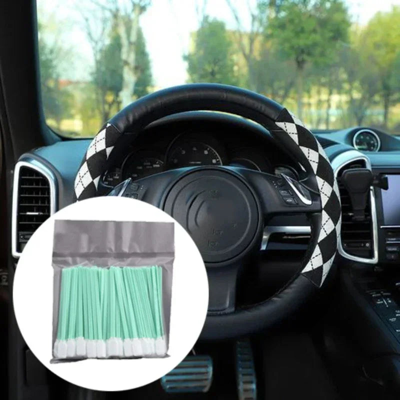Car Cleaning Sponge Cloth Swabs Set - Water & Solvent Printhead Maintenance