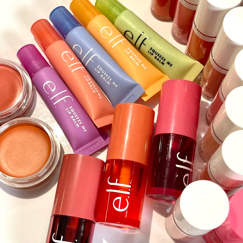 Moisturizing Lip Gloss Set with Fruit Flavors - Mango & Watermelon, Exfoliates Dead Skin, Makeup Gift